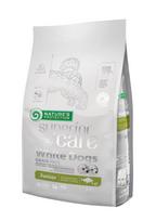 NATURE'S PROTECTION SUPERIOR CARE MAŽŲ IR LABAI MAŽŲ VEISLIŲ BALTO KAILIO JAUNŲ ŠUNŲ SAUSAS BEGRŪDIS PAŠARAS SU BALTA ŽUVIMI 10 kg