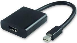 Adapteris MicroConnect Mini DisplayPort to HDMI Mini Display port male, HDMI female, 0.2 m, juoda