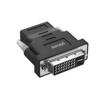 Adapteris Hama DVI to HDMI Adapter 4K Ultra HD Support HDMI female, DVI female, juoda