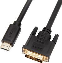 dvi cable hdmi - Adapteris Unitek HDMI, DVI, 2 m, juoda - 1 nuotrauka