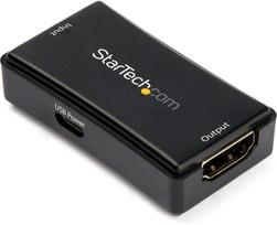 Adapteris StarTech 14 m HDMI Signal Booster - 4K 60Hz HDMI female, HDMI female, juoda