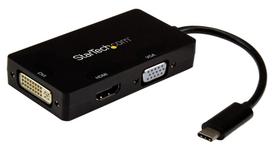 hdmi female hdmi male - Adapteris StarTech CDPVGDVHDBP USB-C male, HDMI, DVI, VGA female - 1 nuotrauka