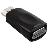 Adapteris Hama HDMI to VGA Adapter HDMI A male, VGA Female, 1 m