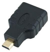 Adapteris Blow HDMI Micro Male (vyriška), HDMI Female (moteriška), juoda