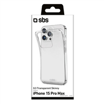 iphone 15 pro max deklas apple - Apple iPhone 15 Pro Max Skinny Cover By SBS Transparent - 3 nuotrauka