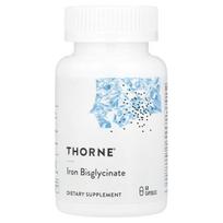 bisglicinatas - Thorne Research Geležies Bisglicinatas 25 mg, 60 kapsulių - 2 nuotrauka