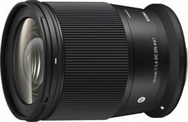 Sigma 16mm F1.4 DC DN Contemporary Canon RF Juodas (Black)