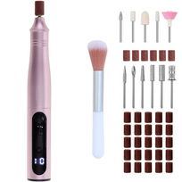 nagams nail drill - ADLER AD 2181, elektrinis nagų gręžimo rinkinys, Rožinė (Pink) - 1 nuotrauka