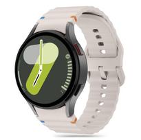 samsung watch 6 apyranke - Tech-Protect Silicone Sport Samsung Galaxy Watch 4/5/5 Pro/6/7/FE Starlight (Smėlio spalvos) - 1 nuotrauka