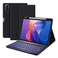 deklas klaviatura - Tech-Protect SC Pen + Klaviatūros Dėklas Xiaomi Redmi Pad 2 11.0 Juodas (Black) - 1 nuotrauka