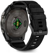 fenix 8 pro - Tech-Protect watch strap Nylon Classic Garmin Fenix 5X/5X Plus/6X/6X Pro/7X/8 (51mm) Juodas (Black) - 2 nuotrauka