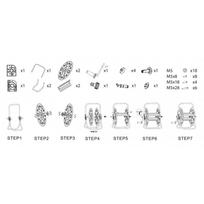 zarnos rite gardena - Neo Tools Žarnų stovas metalinis, iki 100 m 1/2" 15-790 - 1 nuotrauka