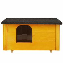 Springos DH001 šuns būda, geltona (Yellow)