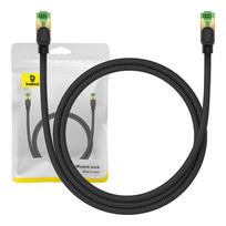 cat8 kabel - Baseus B0013320C111-01 Greitas RJ45 Cat.8 40Gbps Pintas 1m Juodas (Black) - 1 nuotrauka
