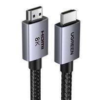 ugreen 3m - Ugreen HD171 HDMI 2.1 8K kabelis 3m Pilkas (Gray) - 1 nuotrauka