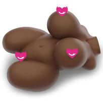 mergina - Masturbatorius Lovetoy Streetgirl's #6 Juodas (Black) - 2 nuotrauka