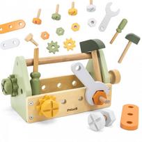 montessori lagamin - VIGA PolarB medinis įrankių rinkinys 44229, pastelinė (Pastel) - 1 nuotrauka