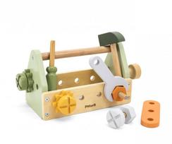 montessori lagamin - VIGA PolarB medinis įrankių rinkinys 44229, pastelinė (Pastel) - 2 nuotrauka
