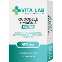 gudobele - VITA-LAB GUDOBELĖ 600 mg su MAGNIU EXTRA, N30 - 2 nuotrauka
