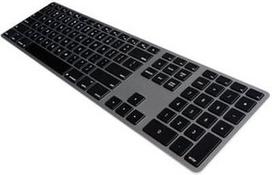 Matias Wired Aluminum Keyboard for Mac Space Gray (Pilka)