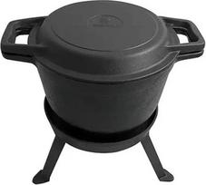 Turistinis ketaus katilas KingHoff KH-1733, 23 cm x 23 cm x 34 cm, 8 l