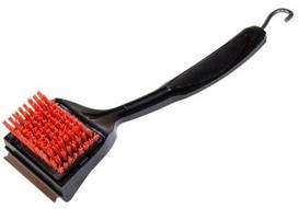 groteliu valymo sepetys - Valymo šepetys Char-Broil Safer Replaceable Head Grill Brush, 18.7 cm x 10.3 cm - 1 nuotrauka