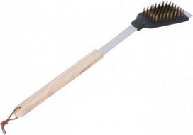 groteliu valymo sepetys - Grotelių valymo šepetys BBQ 2in1, 45 cm x 10 cm - 1 nuotrauka