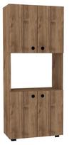 Virtuvinė spinta Kalune Design Efe, riešuto, 31.4 cm x 60 cm x 140 cm