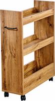 Lentyna su ratukais Kesper Sonoma Oak, ruda, 60 cm x 22 cm x 78 cm