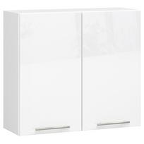 olivia virtuve - Viršutinė virtuvinė spintelė Akord Oliwia H720, balta, 30 cm x 80 cm x 72 cm - 1 nuotrauka