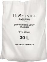 kraikas senukai - Kačių kraikas Diamentiq Neutral, silikoninės granulės, 30 l - 1 nuotrauka