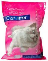Kačių kraikas Kitty Meeuw, silikoninės granulės, 1.63 kg, 3.8 l