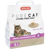 Kačių kraikas Zolux Pure Cat 476311, organinis (sušokantis), 5 l