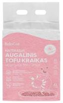 Kačių kraikas BeloCat Tofu Cherry Blossom Scent, organinis (sušokantis), 2.5 kg, 6 l