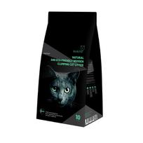 kraikas katems medzio - Kačių kraikas NordicPet Premium NP FAS 0001, medienos drožlių (sušokantis), 10 l - 1 nuotrauka