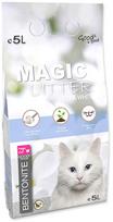 Kačių kraikas Magic Litter Bentonite Ultra White 79938, medienos drožlių (sušokantis), 5 l