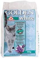 kraikai.lt - Kačių kraikas Golden White Pure&Cleanly Lavander 9244, organinis (sušokantis), 14 kg - 1 nuotrauka