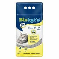 Kačių kraikas Biokat's Bianco Extra, organinis (sušokantis), 10 l