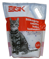 Kačių kraikas Besk, silikagelinis, 3.8 l