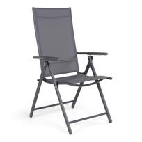 Sulankstoma kėdė Domoletti Flipi Grey 53000010191, pilka, 54 cm x 65 cm x 107 cm