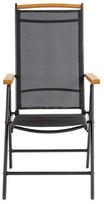 Lauko kėdė Mirpol Izzy C8013, pilka/rusva, 68 cm x 55 cm x 109 cm