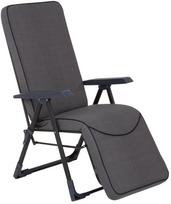 Lauko krėslas Patio Modena Kwadrat Plus Black Edition H024-07PB, juoda/grafito, 85 cm x 59 cm x 105 cm