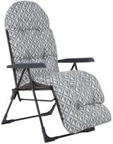 Lauko krėslas Patio Samar Plus H039-06PB, juoda/pilka, 81 cm x 59 cm x 104 cm