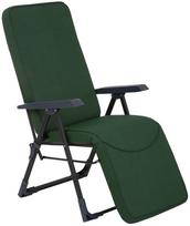 Lauko krėslas Patio Modena Kwadrat Plus Black Edition H024-32PB, juoda/žalia, 85 cm x 59 cm x 105 cm