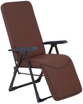 Lauko krėslas Patio Modena Kwadrat Plus Black Edition H047-04PB, ruda/juoda, 85 cm x 59 cm x 105 cm