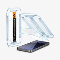 samsung s24 apsauginis stiklas - Spigen "Glas.tR EZ Fit" Apsauginis stiklas Samsung Galaxy S24 FE - 2 vnt. Skaidrus (Clear) - 1 nuotrauka