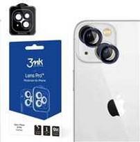ekrano plevele 15 - 3MK "Lens Protection Pro" Apsauginis stiklas kamerai Apple iPhone 15 Pro mėlynas (Blue) - 1 nuotrauka