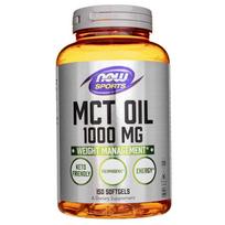 NOW FOODS MCT aliejus 1000 mg, 150 kapsulių