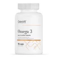 OSTROVIT Omega 3 Lengvai nuryjamas, 90 kapsulių