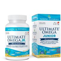 raw - NORDIC NATURALS Ultimate Omega Junior 680 mg, braškių skonis, 90 kapsulių - 2 nuotrauka